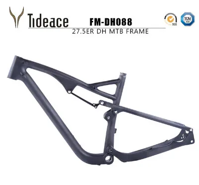 Tideace Бесплатная доставка 27 5 er полная подвеска рама MTB велосипедные карбоновые