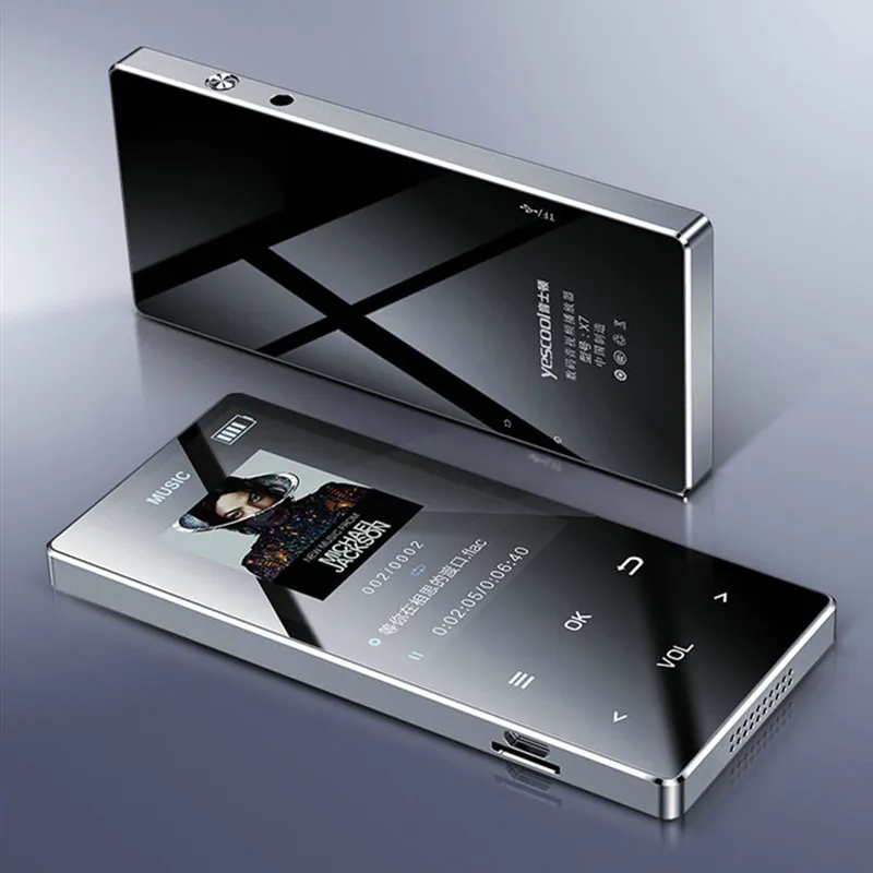 X7 lettore MP3 MP4 Автомобильный плеер с сенсорным экраном fm-радио музыкальный диктофон 5 в USB воспроизводитель мини спортивные плееры