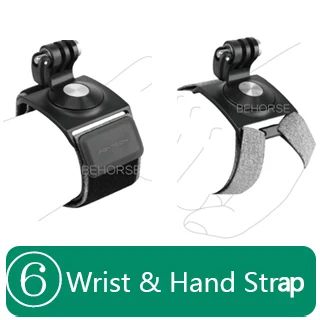 wrist hand strap PGYTECH DJI Osmo экшн штатив селфи палка ремень держатель Чехол сумка для Gopro Hero 7 6 Insta360 One X Eken спортивный аксессуар для камеры - Цвет: wrist hand strap