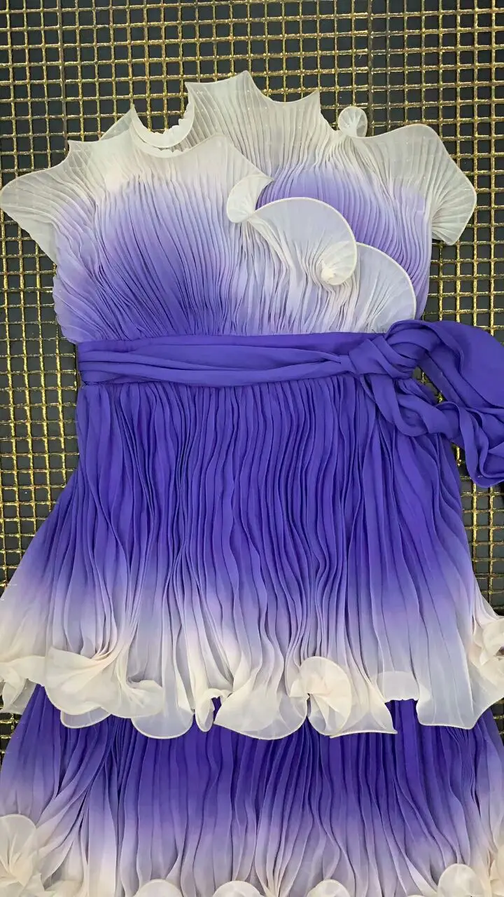 

High Quality 2019 New Women blue Ruffles Maxi dress strapless off shoulder Vestido Celebrity Evening Party Bodycon Bandage Dress