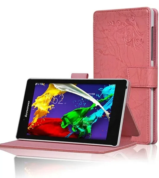 Высококачественный Роскошный чехол книжка с модным принтом для Lenovo Tab 2 Tab2 A7 30 30HC