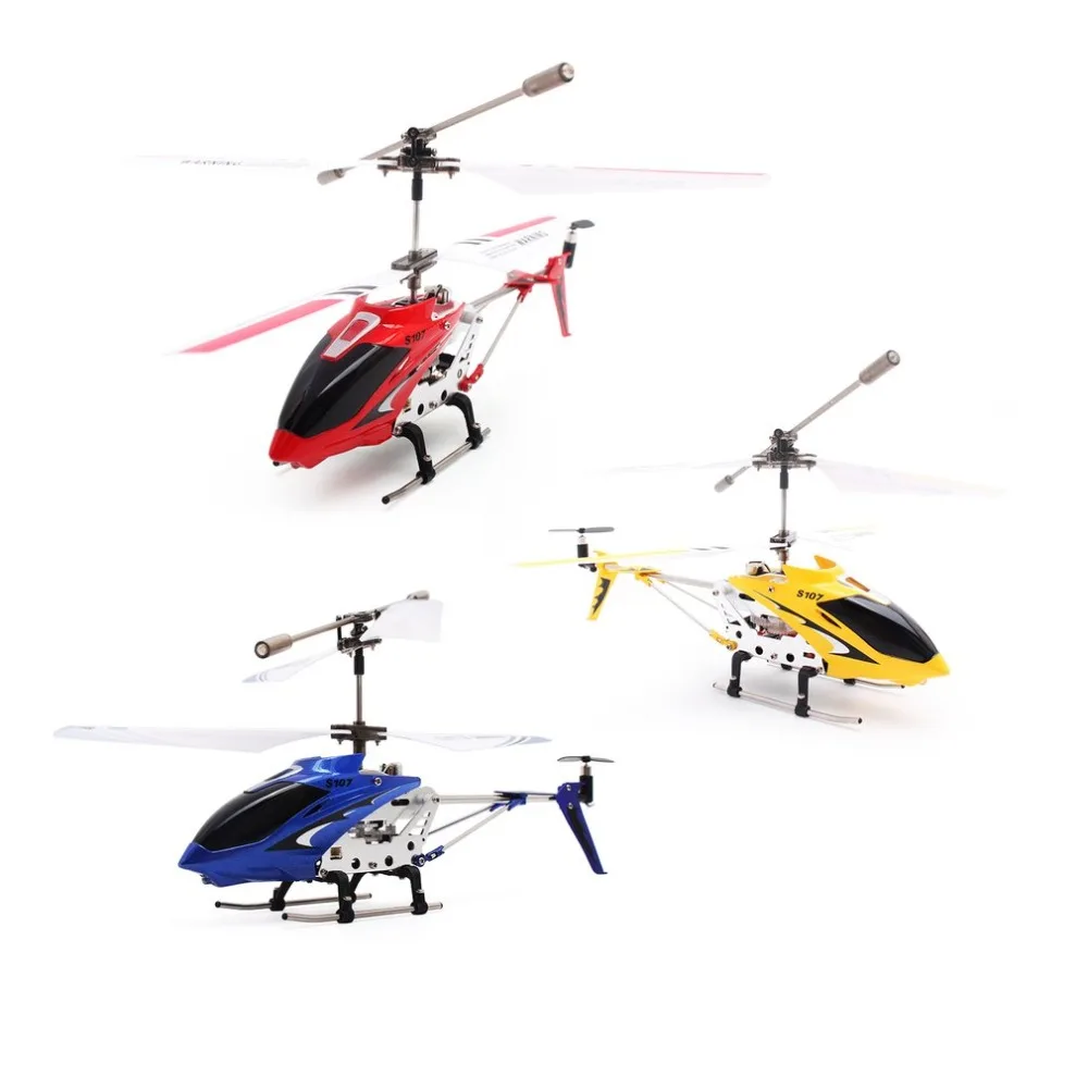 Оригинальный Syma S107G гироскоп Металл инфракрасное радио 3CH мини вертолет RC пульт