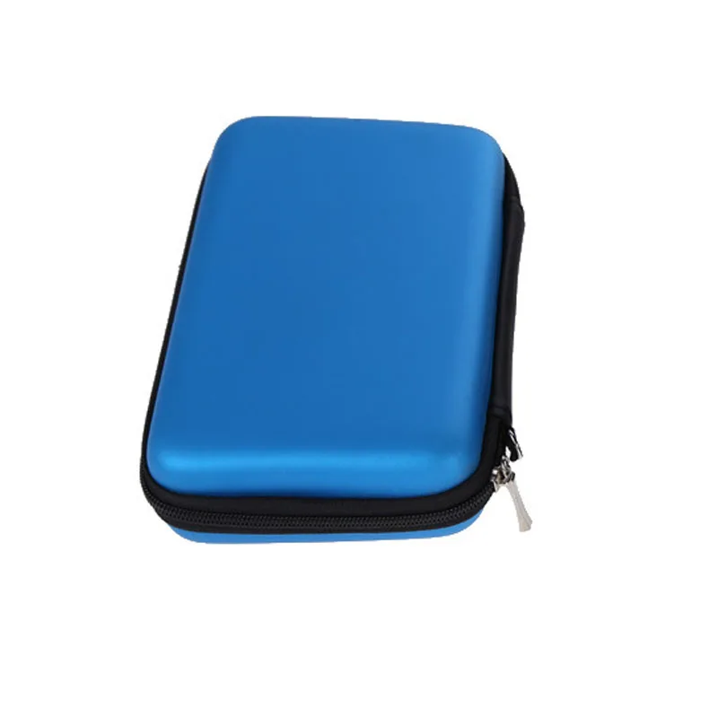 Blue 2DS XL Чехол-сумка, жесткий защитный чехол из ЭВА, защитный чехол для хранения, держатель для nintendo New 2DS XL/LL, аксессуары для консоли - Цвет: Blue
