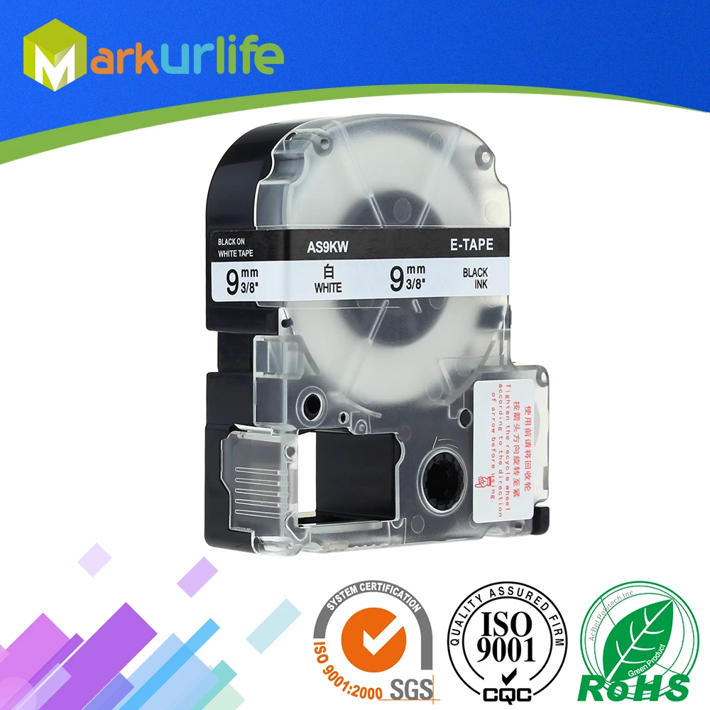 1 упаковка картриджи для этикеток совместимые с Epson|epson labelworks|tape refilllabel maker tape |