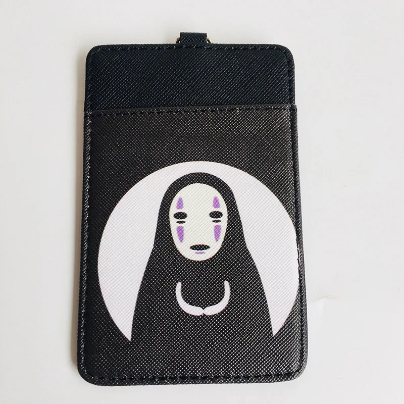 IVYYE 1 шт. Totoro No face Man аниме, плюшевая визитница из искусственной кожи с мультяшным рисунком, Кредитные ID Сумки, кошелек для монет и автобусов, подарки для девочек, новинка - Цвет: see chart