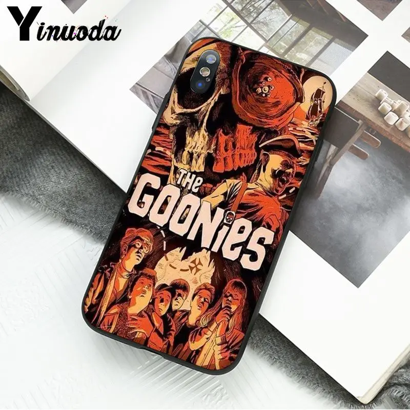 Yinuoda постеры ТПУ мягкий силиконовый черный чехол для телефона Apple iPhone 8 7 6 6S Plus X XS MAX