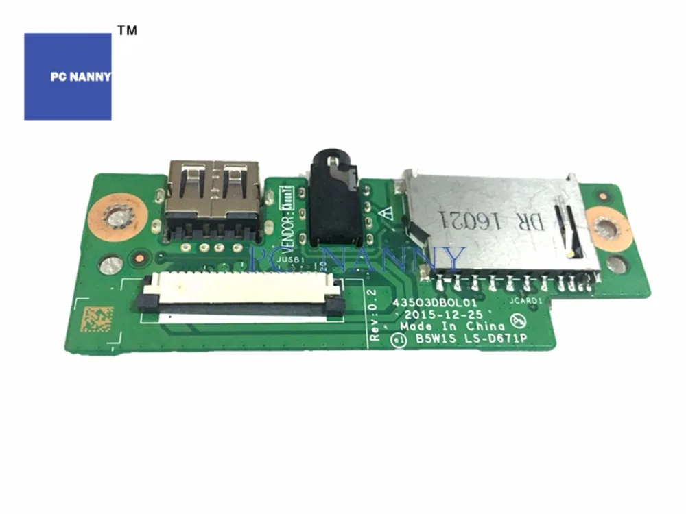 ПК Няня для Aspire ES1 533 ES15 USB аудио кард ридер плата LS D671P w/кабель работает|usb for pc|pc usbpc