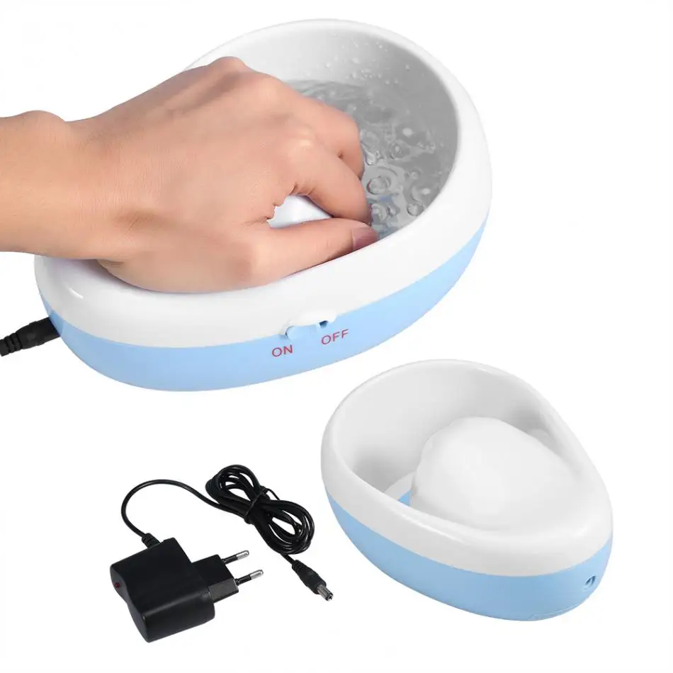 Электрический аппарат для снятия лака ногтей Soaker Bowl массажа Jet Spa чаша рук