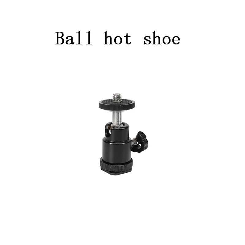 Ball hot shoe Набор аксессуаров для экшн-камеры для GoPro SJCAM Sj4000 EKEN H9 Xiaomi Yi Xiaoyi 4K SONY DJI OSMO Go pro Hero 8 7 6 5 4 Session Kit - Цвет: Ball hot shoe