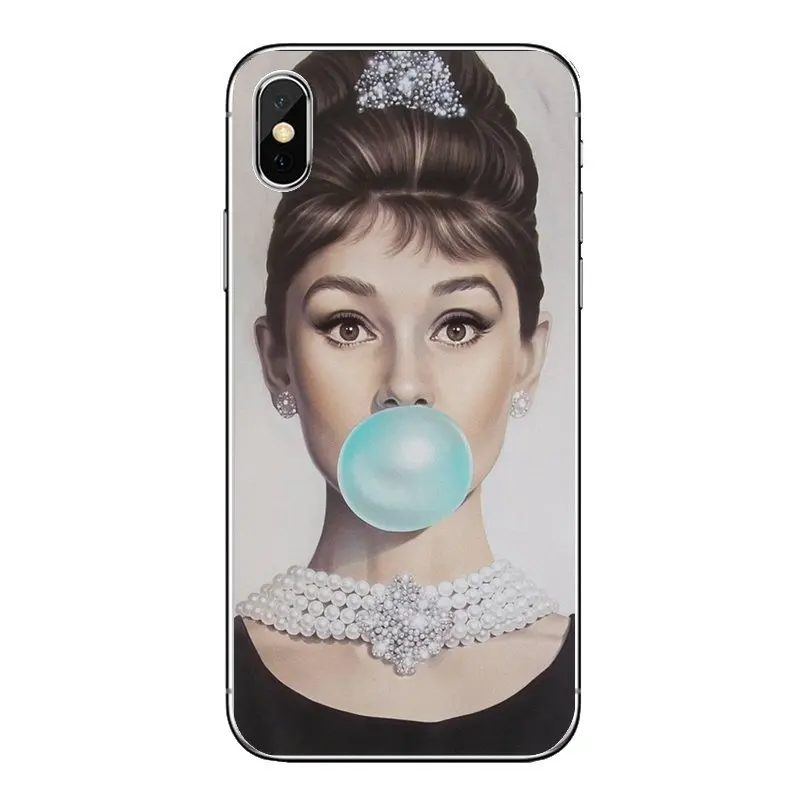 Одри Хепберн I Believe in Pink для Samsung Galaxy Note 8 9 S9 S10 A8 A9 Star Lite Plus A6S A9S прозрачный мягкий