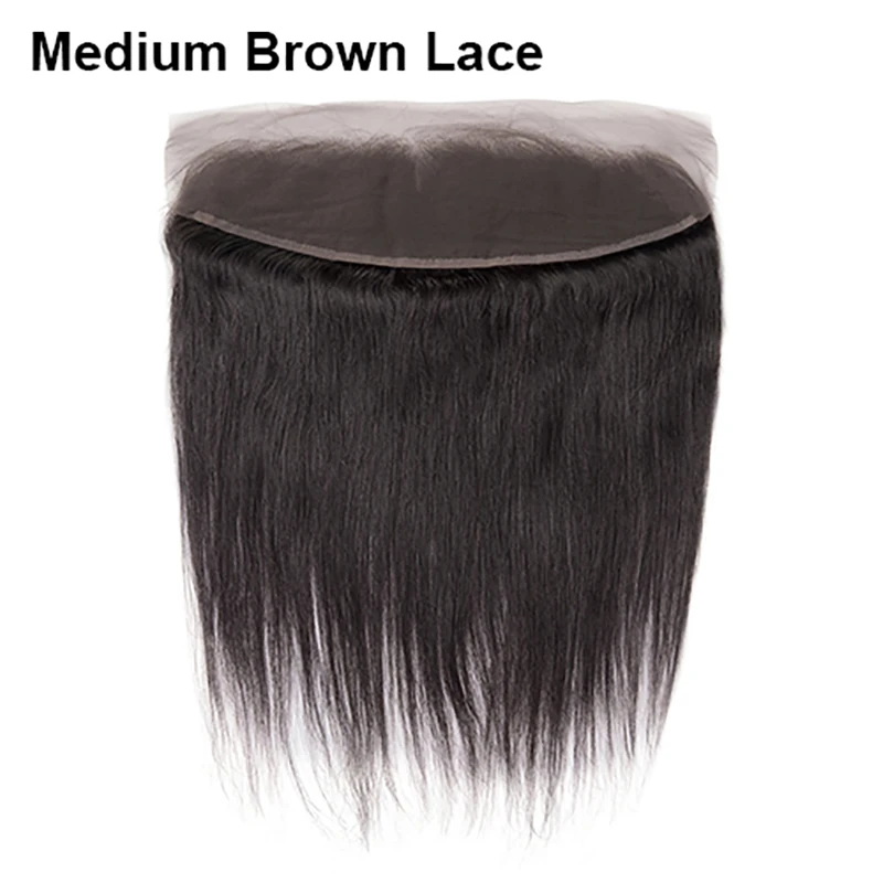 HJ Weave Beauty индийские прямые 13*4 кружевные фронтальные прозрачные Закрытие 100%
