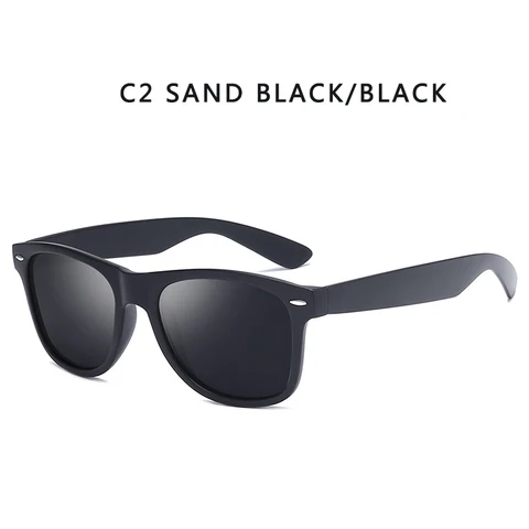 Солнцезащитные очки поляризационные UV400 для мужчин и женщин, винтажные брендовые дизайнерские зеркальные солнечные аксессуары для вождения, квадратной формы, лето
