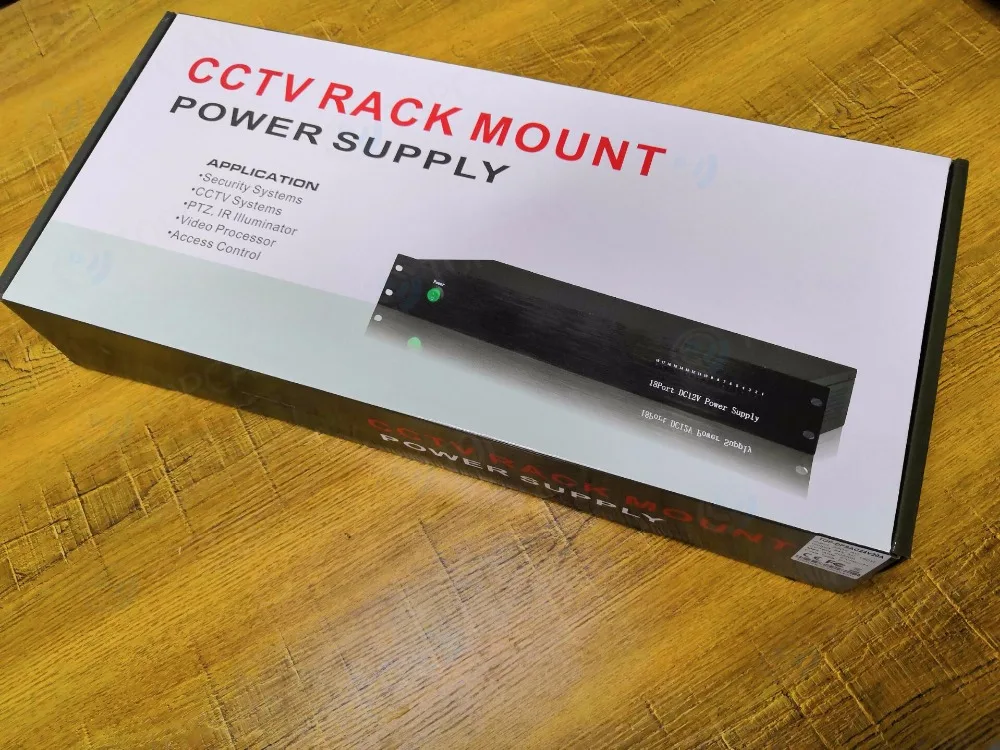 18 каналов Питание Вход AC110 / 220V Выход AC24V 20A 24V CCTV крепление блока питания (подходит