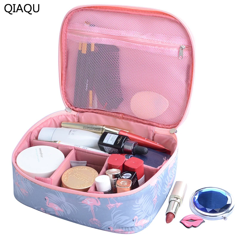 

QIAQU Fashion Multipurpose Cosmetic Bag Washing Bag Beauty Box organizer Cosmetics Box Storage Travel make-up Laundry bag