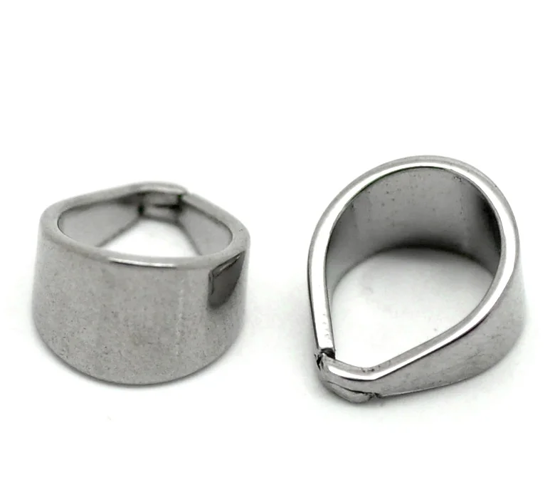 20 шт. Серебристые зажимные зажимы из нержавеющей стали коннекторы для ключей 12 мм