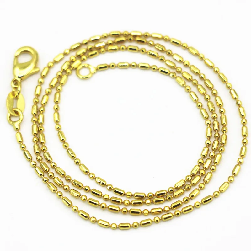 Цена оптовой продажи 3 шт. Медь Нержавеющая сталь цепи Цепочки и ожерелья для Для