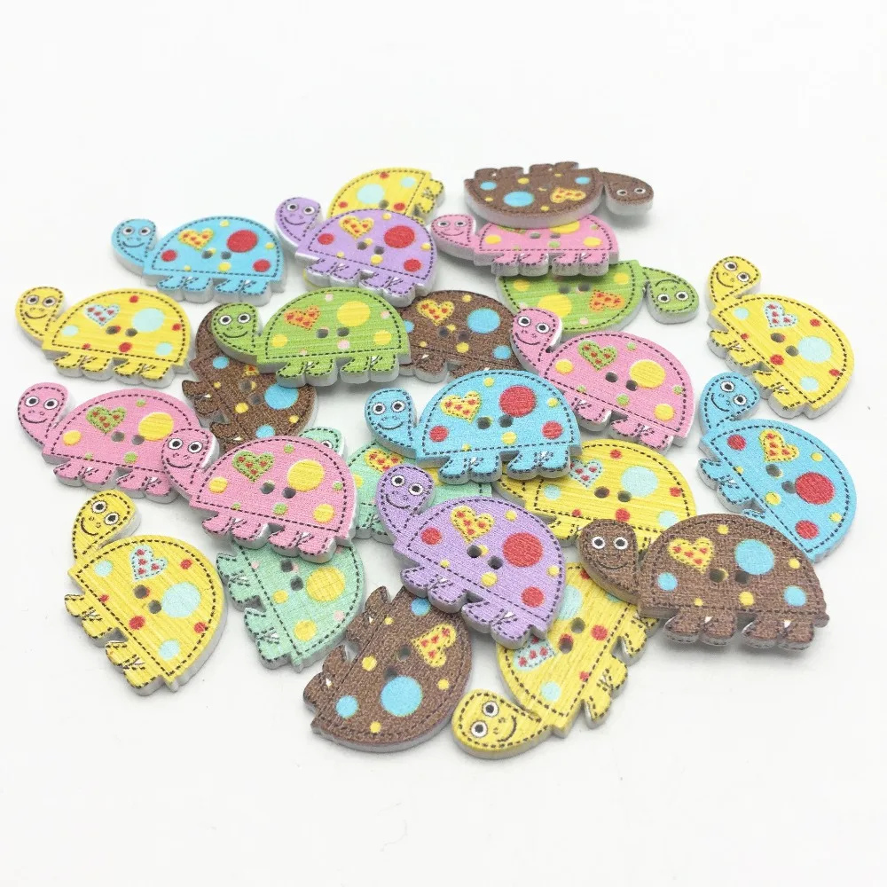 100 шт. деревянные пуговицы с 2 отверстиями 28x16 мм|Пуговицы| |