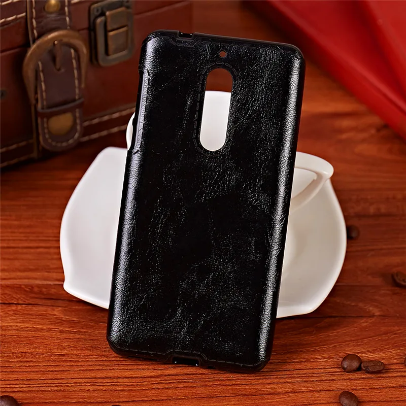 Для Nokia 5 Nokia5 силиконовый чехол цветной Crazy Horse силиконовый TPU+ PC кожа мягкая задняя крышка чехол для Nokia 5 Nokia5