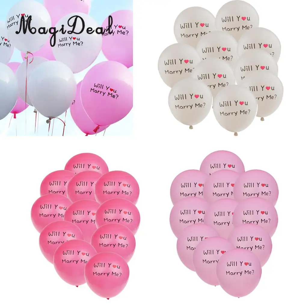 10 шт вы женитесь на мне сердце предложить брак латексные шары свадебное