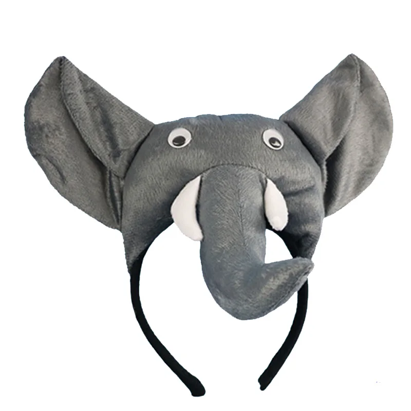 Animal Zoo Farm Elephant Headband Kids Gift Party Hair Accessories Stage Show home decor wedding birthday | Дом и сад