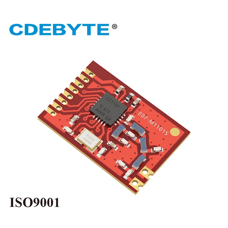 E07 M1101S CC1101 433 mhz 10mW Stamp Анна тенна отверстия IoT uhf беспроводной трансивер CDEBYTE