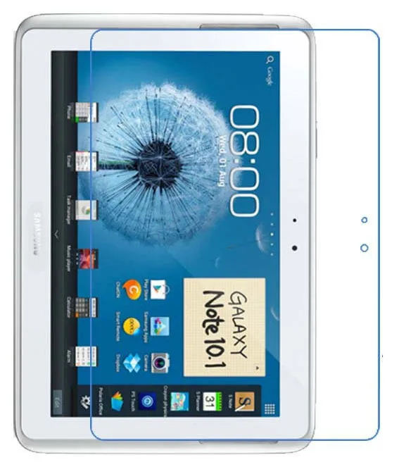 Прозрачная/матовая глянцевая Защитная пленка для переднего ЖК экрана Samsung Galaxy Note