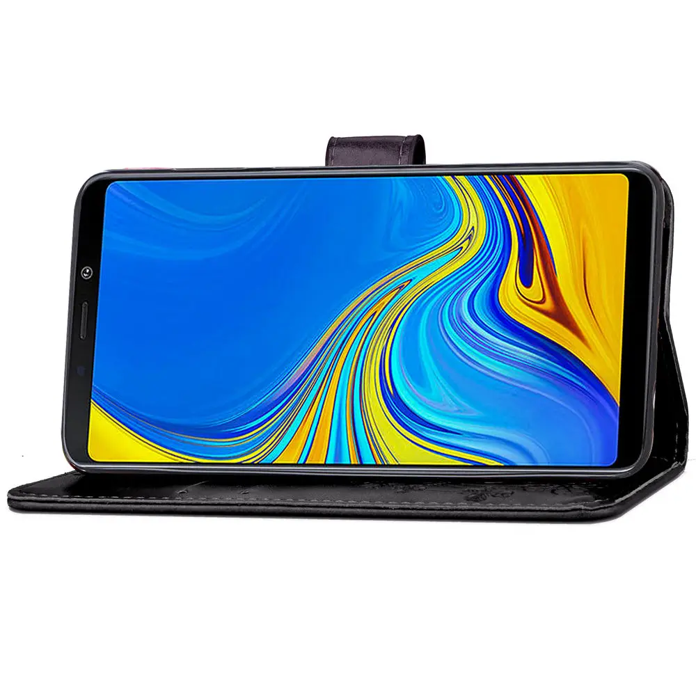 Чехол для телефона Samsung Galaxy A9 2018 Star Flip искусственная кожа задняя крышка