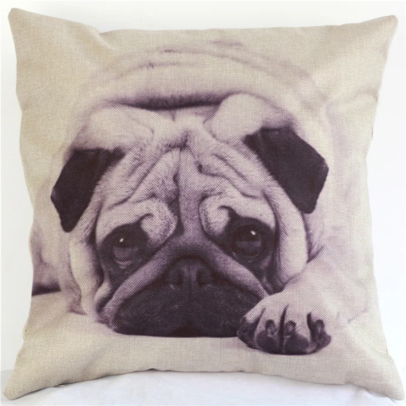 Beautyhouse Decor I like you new cute dog wholesale wedding gift cushion cover home car office sofa decorative party pillow case | Дом и сад