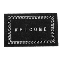 112 scale welcome floor covering rugs door mat for dolls house mini room decor