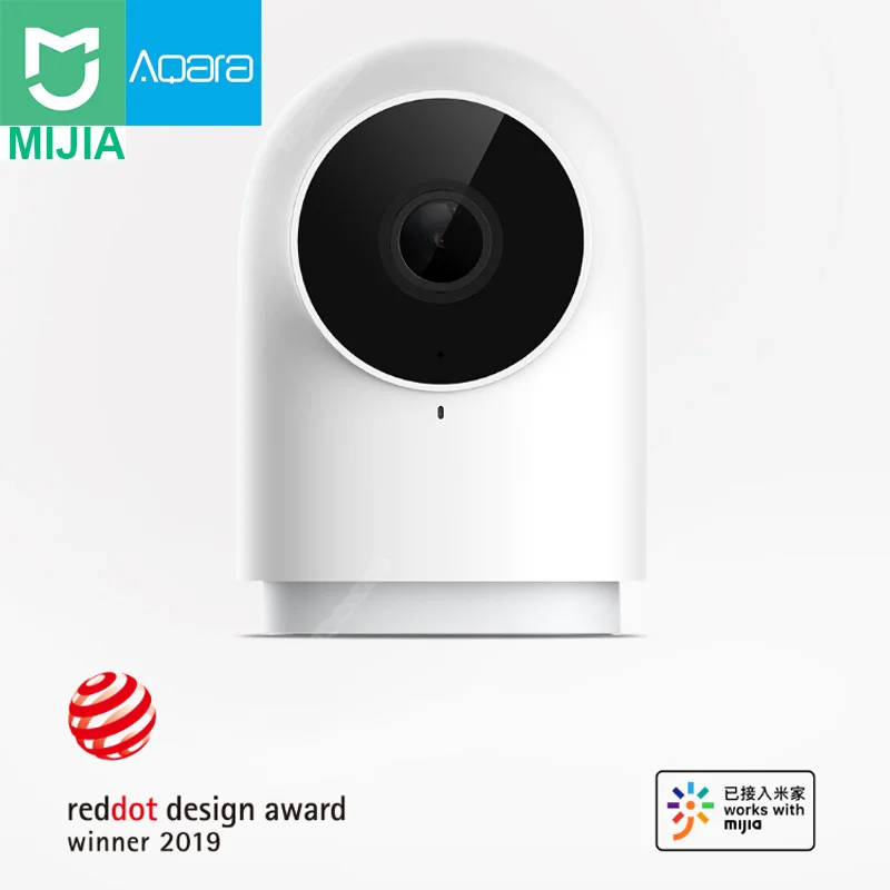 G2 Gateway Новинка, Xiaomi Aqara, умная сетевая G2 камера, Gatway Edition, 1080 p, 140, широкоугольная, ночное видение, Zigbee версия, Wifi, IP камера - Цвет: G2 Gateway
