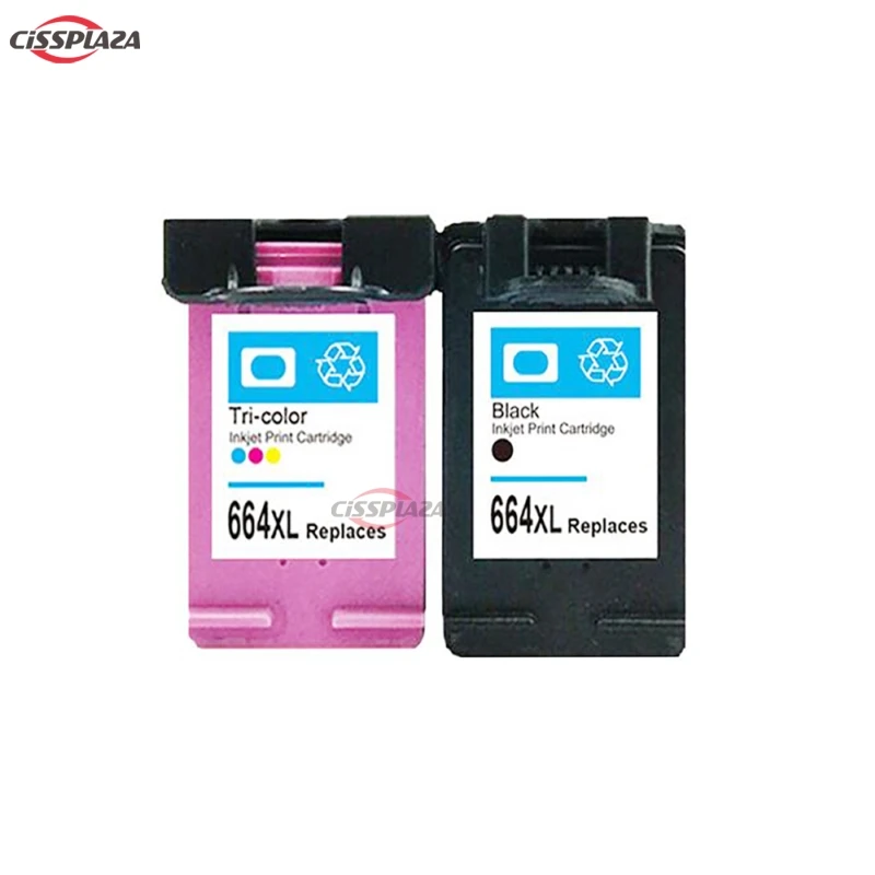 

CISSPLAZA 2x совместимый с hp664 664XL чернильные картриджи для Deskjet 1115 1118 2135 2138 3635 3636 3638 3838 4538 4678