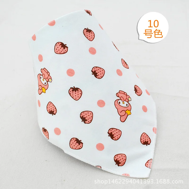 11 высококачественных двухслойных хлопковых нагрудников для малышей Слюнявчики