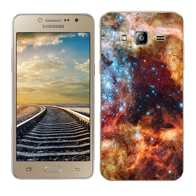Мягкий чехол для Samsung Galaxy J2 Prime Blaze силиконовый с рисунком задняя крышка G532F SM-G532F |
