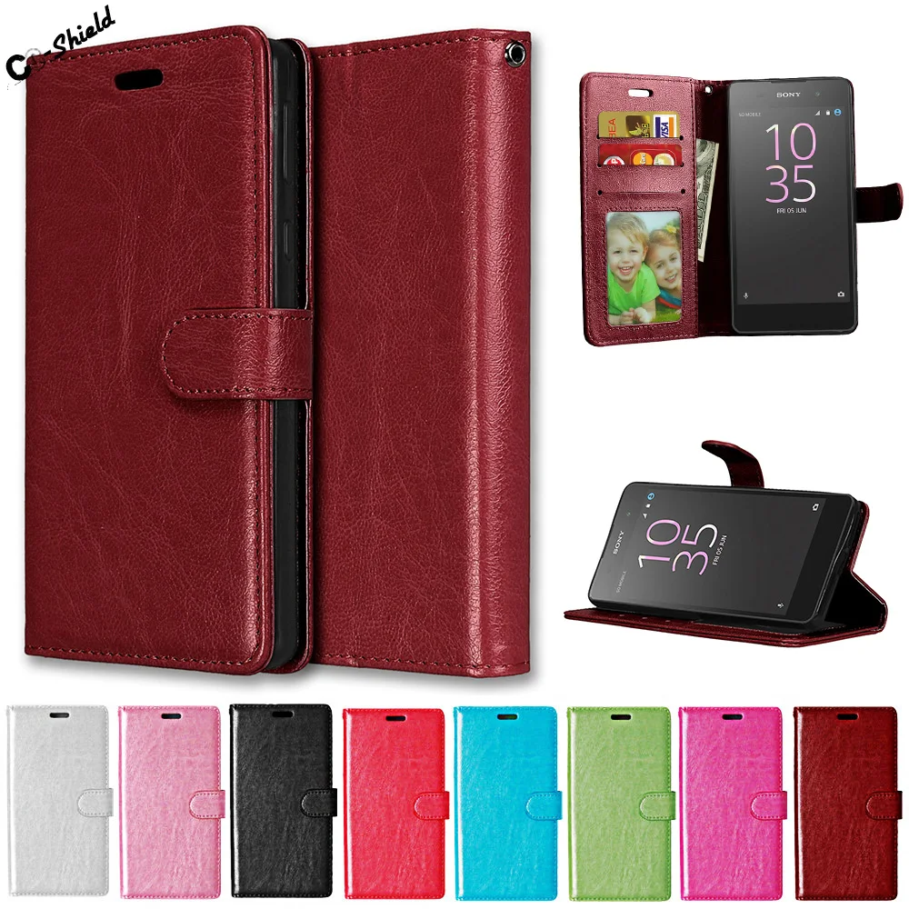 Флип чехол для Sony Xperia E5 LTE F3311 F3313 с рамкой фото телефона кожаный E 5 XperiaE5 F 3311 3313