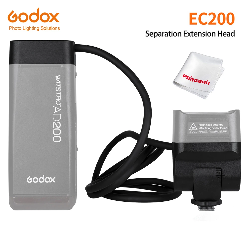 

Вспышка Godox EC200 для вспышки Godox AD200, 1,85 м