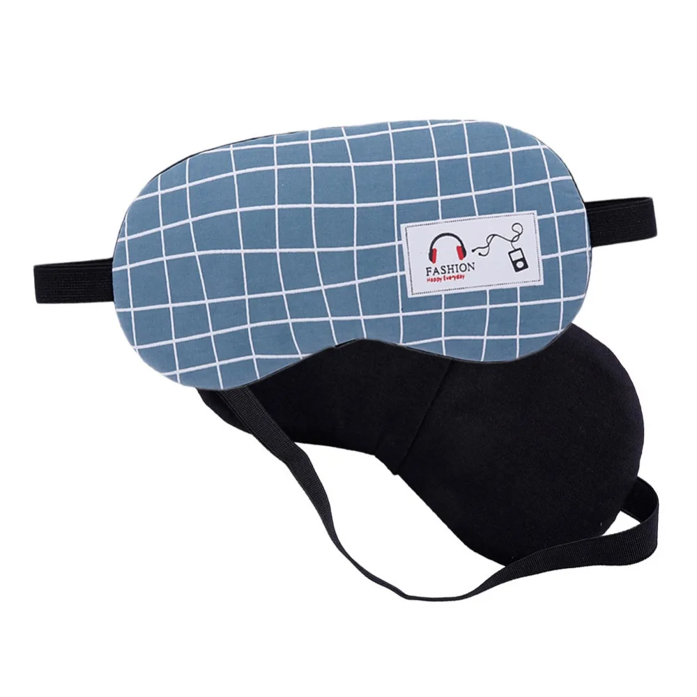 1 шт. портативная мягкая маска для сна на лицо женщин и мужчин повязка глаза