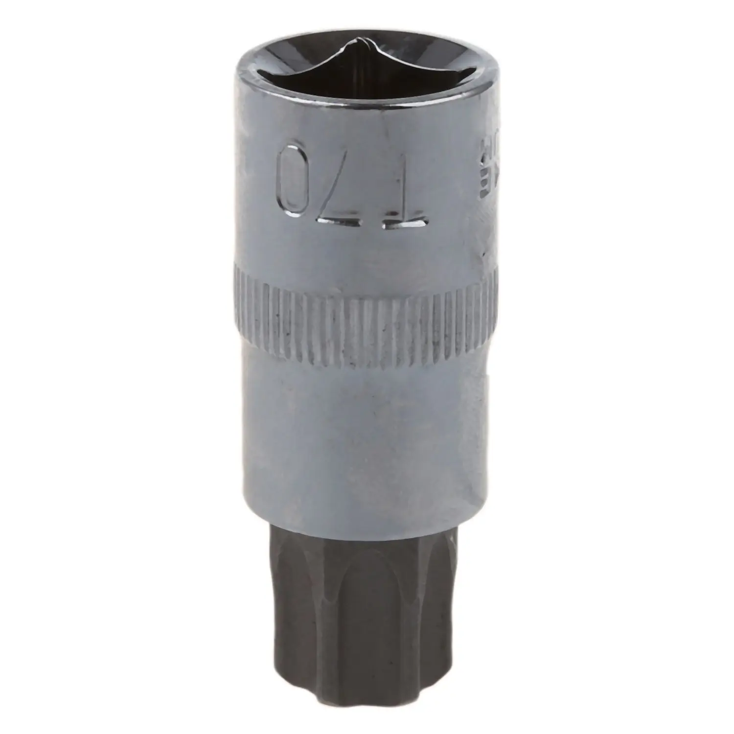 

13 Pcs Tamper Proof Torx Star Bit Socket Set 1/4 3/8 and 1/2 inch Drive T8 - T70 AT724