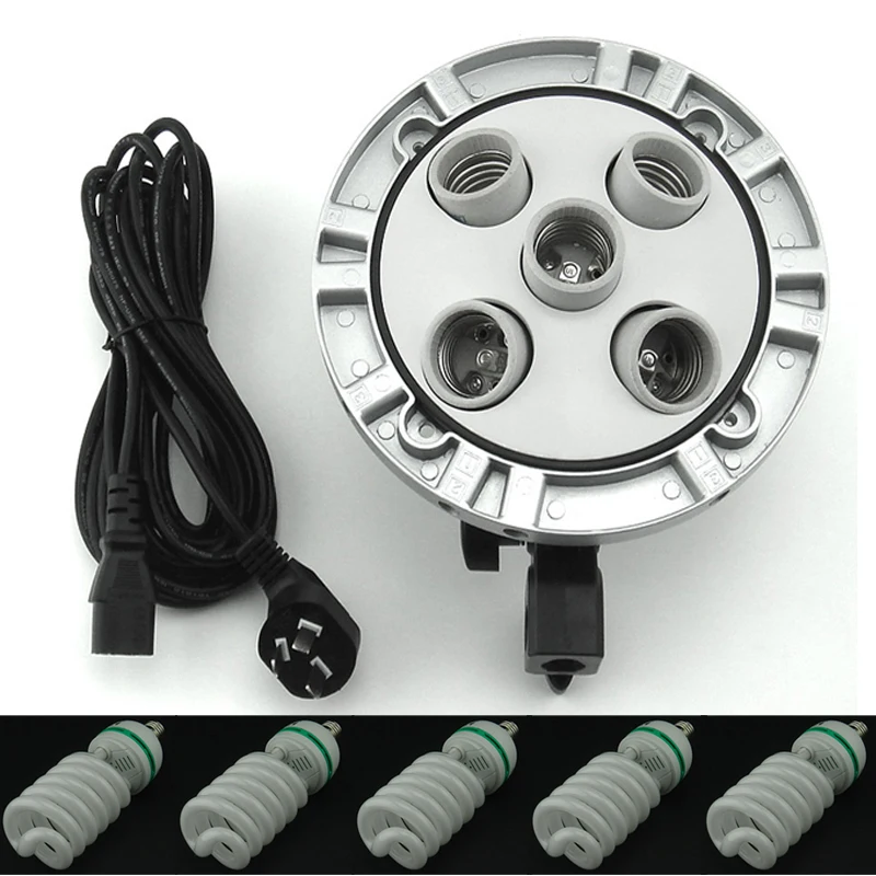 Godox TL 5 E27 патрон держателя света шт. 150 Вт 5500 к лампа для фотостудии