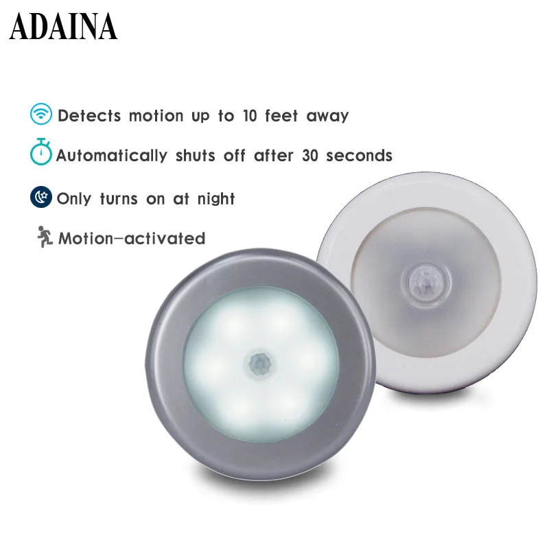 Беспроводная сенсорная Ночная лампа для детской комнаты 6 светодиосветодиодный