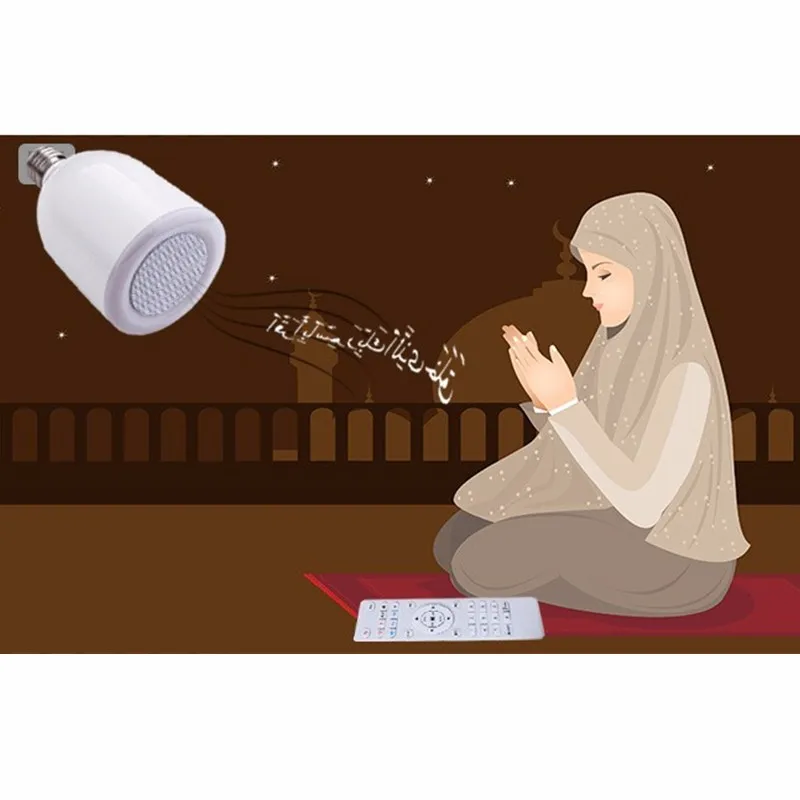 Quran Coran плеер 8G Bluetooth динамик Мусульманский Исламский подарок MP3 портативный светодиодный светильник с дистанционным управлением динамик