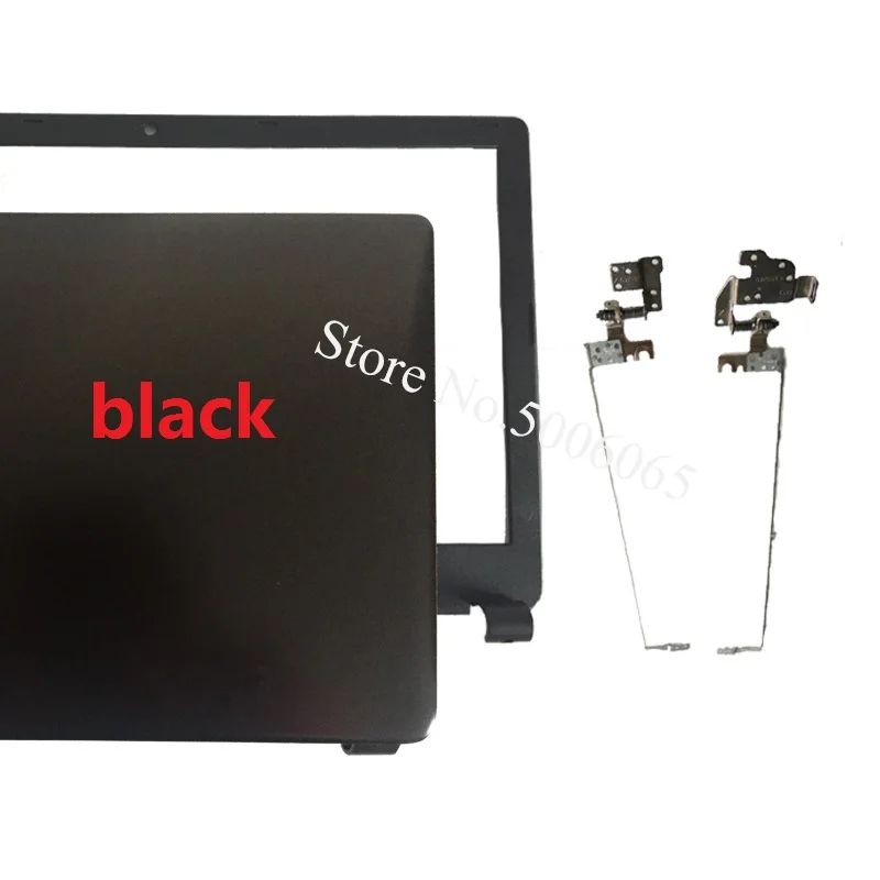 black A B hinges ДЛЯ ACER V5-561G V5-561 ноутбук ЖК-задняя крышка/ЖК-рамка крышка/ЖК-Петли L& R - Цвет: black A B hinges