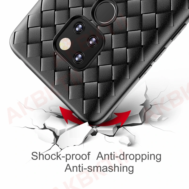 AKBKTII для huawei mate 20 Lite чехол Роскошный BV сетка Ткачество защитная задняя крышка 10 Pro