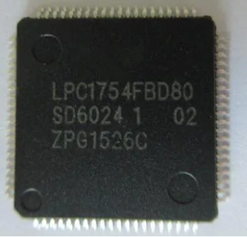 Микроконтроллер интегральной схемы LPC1754FBD80 LPC1754 QFP80 | Электронные компоненты и