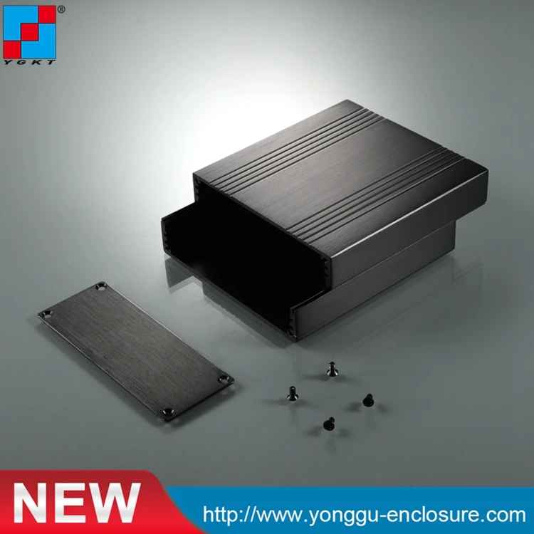 

china supplier electronics aluminum extrusion enclosure profile 106*40-110mm (WxH-D)