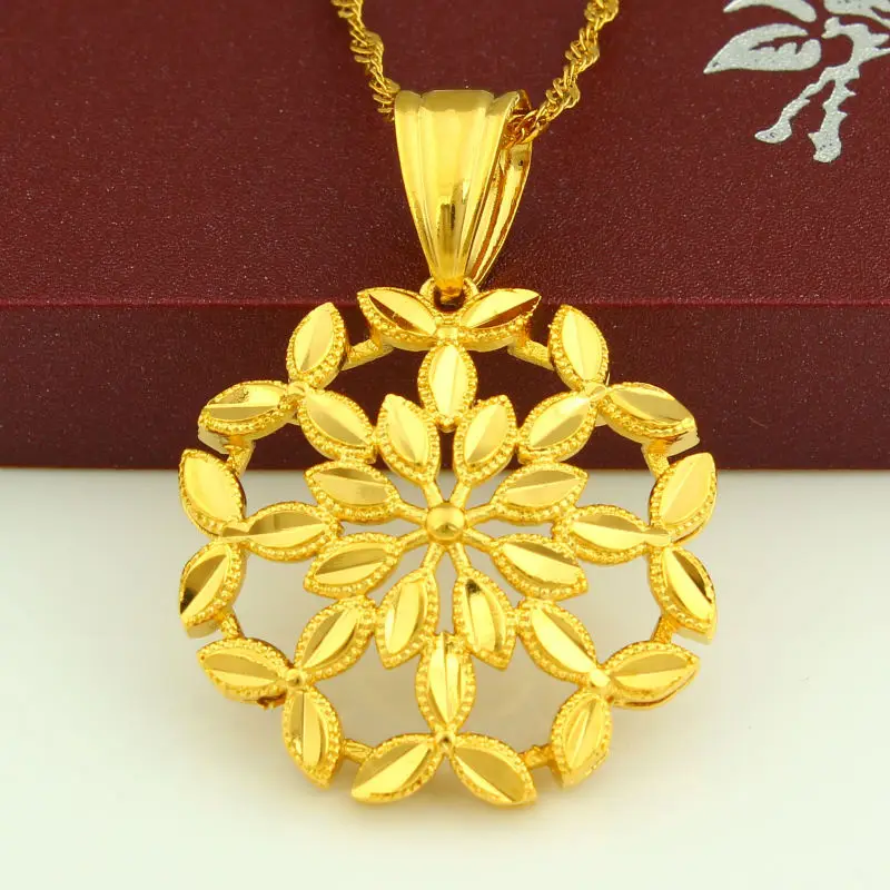 New Exquisite Gold Pendant Necklace Women Men Color Chain Arabic Iran middle east Ethiopian African Desigh | Украшения и