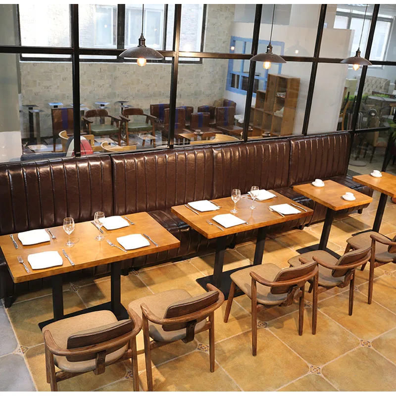 

customzied modern design sofa dining table and chair for resturant bar project