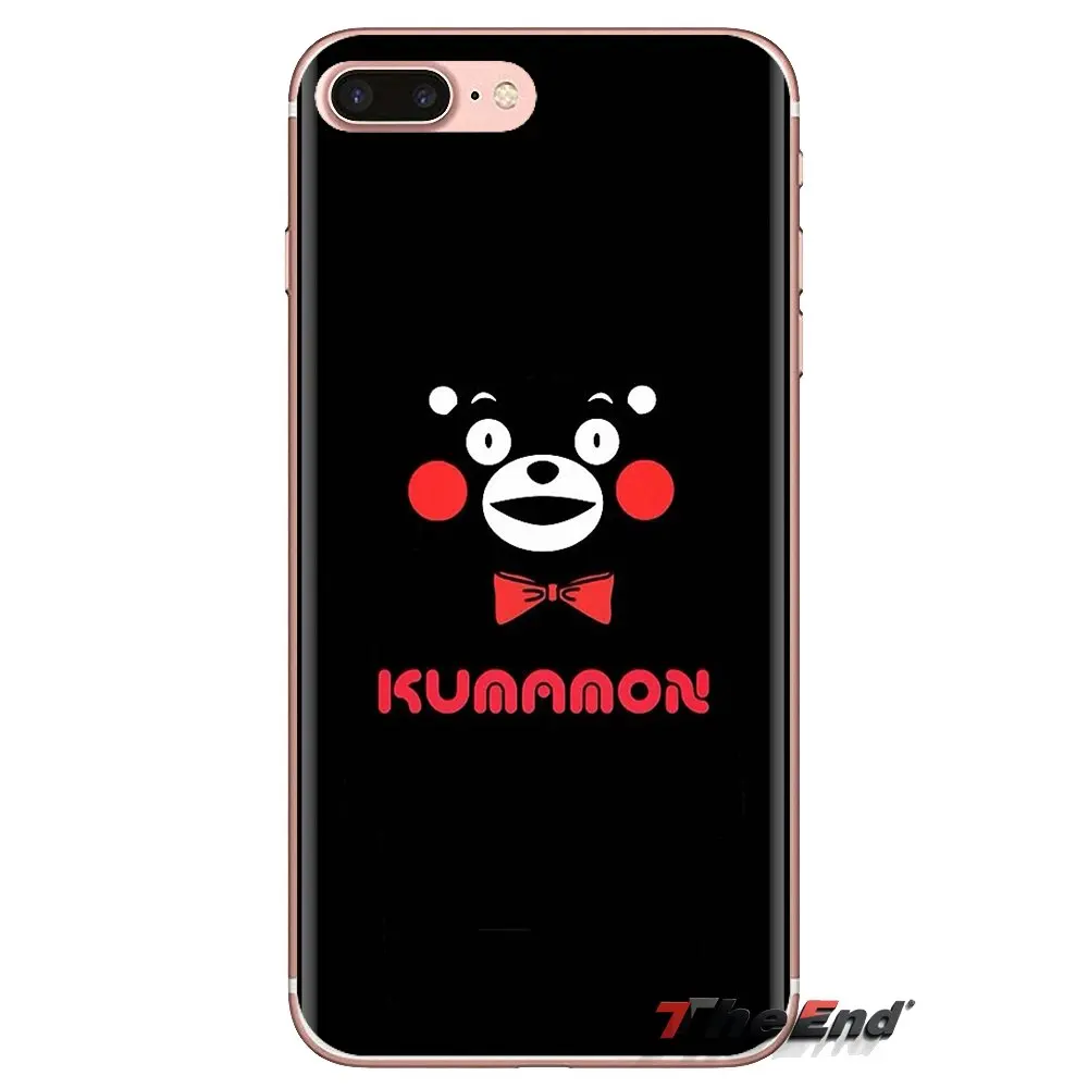 Японский Kawaii Kumamon милый медведь чехол для мобильного телефона Samsung Galaxy J1 J2 J3 J4 J5 J6 J7