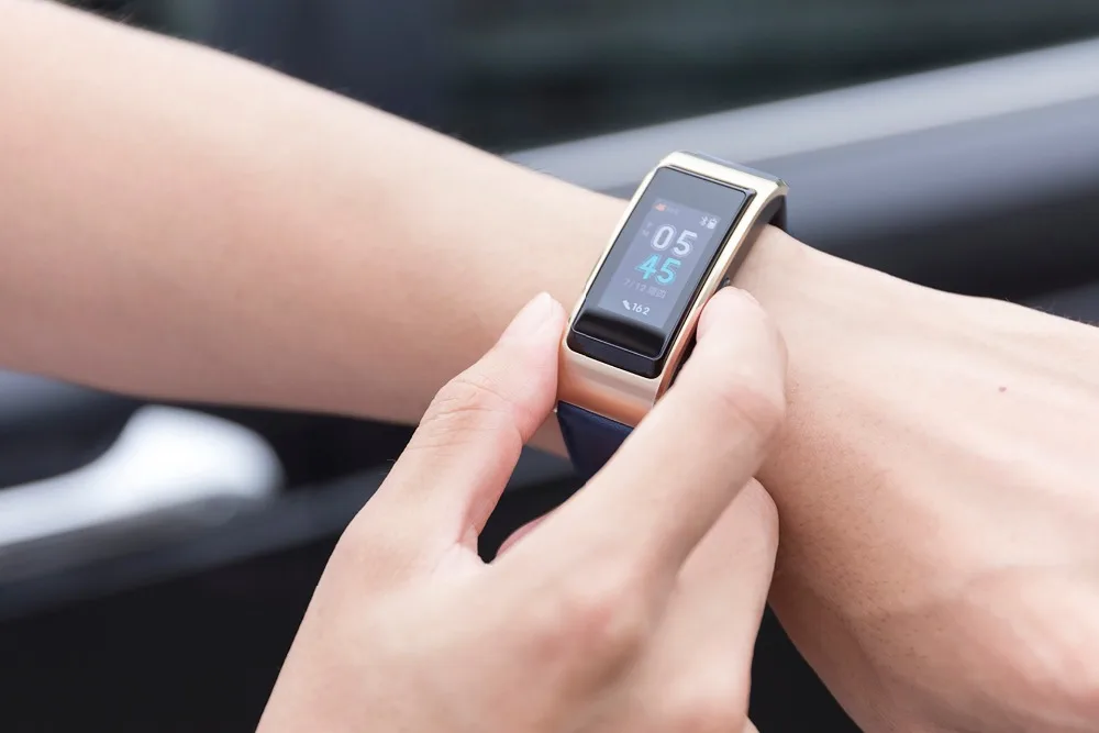 Новинка смарт браслет Huawei Talkband B5 с Bluetooth носимые спортивные браслеты сенсорный