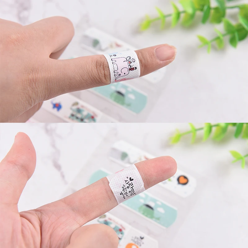 10-120pc Waterproof Cute Cartoon Patterned Band Aid Adhesive Plaster Bandage Patch Banditas Hemostasis Wound Strips For Children - купить по