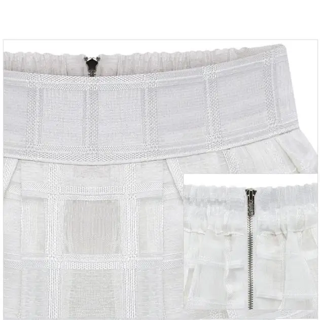 Хит женские юбки лето 2019 Новое поступление Женская Повседневная шифоновая